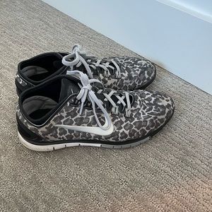 Cheetah print Nikes